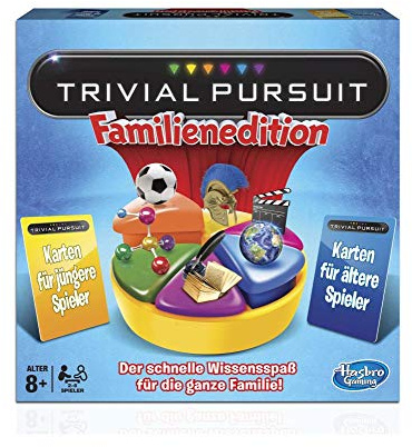 Hasbro Spiele 73013594 - Trivial Pursuit Familien Edition, Familienspiel