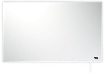 Könighaus Infrarotheizung - 130 Watt im Querformat (Kabelausgang unten) - Inkl. TÜV SÜD & 5 Jahren Garantie - Doppelter Überhitzungsschutz - Wärmt in 2 Minuten = Energiesparend - Infrarot Wandheizung