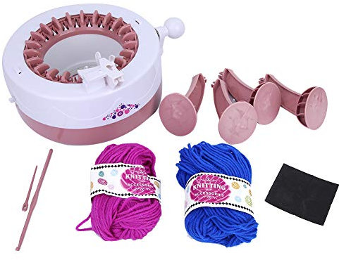 Strickmaschine, 22 Nadeln Kunststoff Handstrickmaschine Kinder DIY Weben Nähmaschine für Weben Schals Mützen Socken