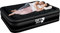 Get Fit Air Bed with Built In Electric Pump - Premium King Size - Blow Up Bed with 2 x Free Pillows - Elevated Inflatable Air Mattress for Outdoor, Camping, Tents - Black Mono