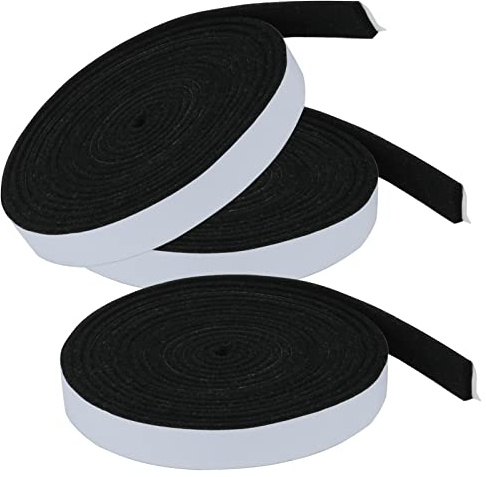 Carkio 3Pack 1/2 x 1/8 10Fuß Grill Dichtung Dichtung Dichtung Band, Raucher Dichtung Dichtung Dichtung,Hohe Hitze BBQ Raucher Dichtung Feuerfestes Band für Raucher Deckel