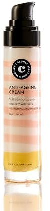 COCUNAT - Anti-Ageing Gesichtscreme - für die ersten Anzeichen der Hautalterung - Regeneriert, spendet Feuchtigkeit und nährt - Mit Sheabutter, Calendula, Soja, Hyaluronsäure und Niacinamid - 50 ml