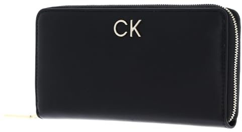 Calvin Klein Damen Re-Lock Z/a Wallet Lg K60k609699, Schwarz (Ck Black), OS