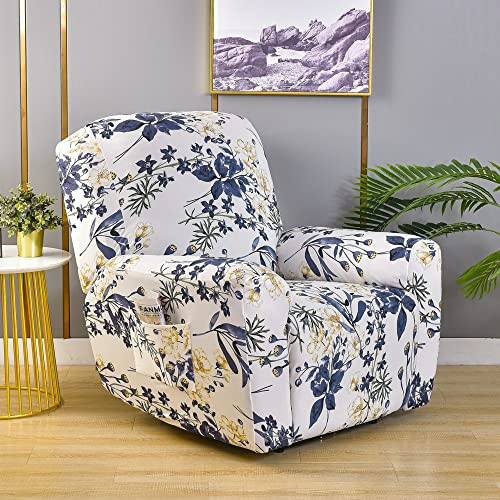 ZZDZW Recliner Bezüge Liegebezüge Stretch Sesselschoner Relaxsessel Sesselbezüge 4 Stück Liegeschutz Sessel Stuhlbezüge Husse Für Relaxsessel,Recliner Chair Covers(#5)