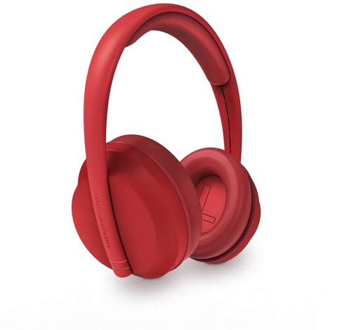 Energy Sistem Auriculares Bluetooth Hoshi Eco (Plástico 100% Reciclado GRS, Bluetooth 5.3, 23h de batería, Diadema Ajustable, Deep Bass, Asistente de Voz)