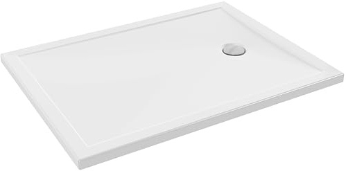 Jacob Delafon - Receveur de Douche Gaspard - 120x90 cm - Céramique lisse PN6 - Bonde à droite - Installation surélevée, posée, encastrée - Blanc - ENP932-00