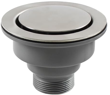 Talea Stainless Steel Kitchen Sink Strainer, Pop-up Design, Drainage Waste Kit for old UK Sink-U