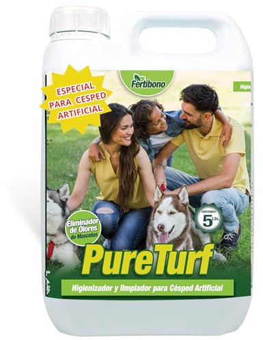 FERTIBONO Pulizia Prato Sintetico 5 L – Detergente Erba Sintetica Concentrato Eco-Friendly Pet-Friendly – Concentrazione 50 ml/L Acqua