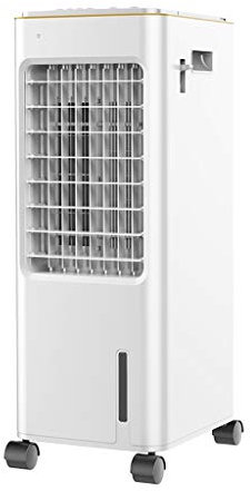 Aire Acondicionado Portátil Ventilador Enfriadores De Aire Espaciales Ventilador De Aire Frío Ultra Silencioso Refrigerado por Agua Habitaciones con Ventilador De Torre De Pie Cama De Oficina para Do