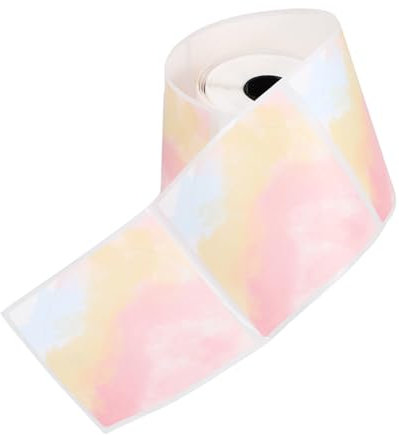 Tofficu Thermische Etiketten Transparente Thermoetiketten Klebeetikett Preisschildaufkleber Selbstklebende Adressetiketten Expressetiketten Versandetiketten Für Adressversand Und