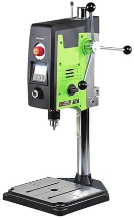 Mini taladro de columna, Máquina Taladradora De Banco Prensa Taladradora De Banco De 6 Velocidades, Máquina Taladradora De Prensa Prensas Taladradora De Banco para bricolaje en madera, metal y joyería