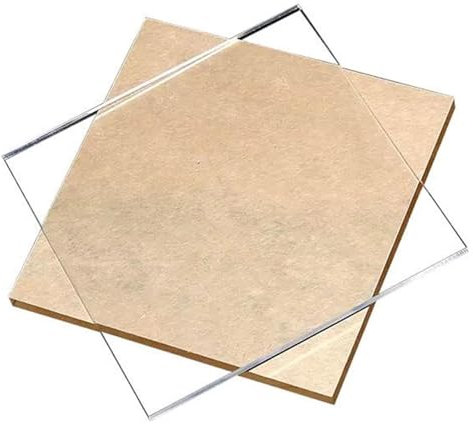 Plexiglasplatte, Acryl-Kunststoffplatte, klare Acrylplatte, Acrylplatten Plexiglas-Kunststoffplatte 1 Stück Acrylplatte, dicke 4 mm klare Acrylplatte mit doppelseitigem Schutz for Bilderrahmen, Schild