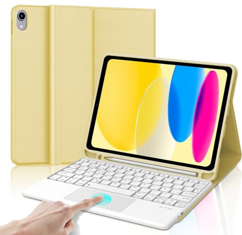 Funda Teclado para iPad A16 11 Generación 2025/10 Gen 2022 11/10.9 Pulgadas