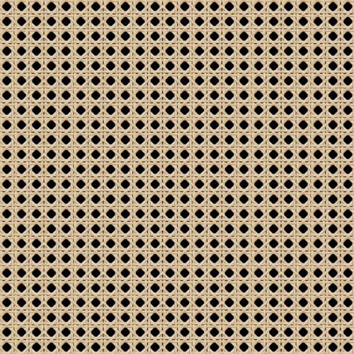 ICYEHAO Papier Peint Rotin Autocollant, 44 x 500 cm Papiers Peint Rotin à Décoller et à Coller Papier Peint Adhesif pour Meuble,Chambre,Salon,Salle de Bain,Toilette