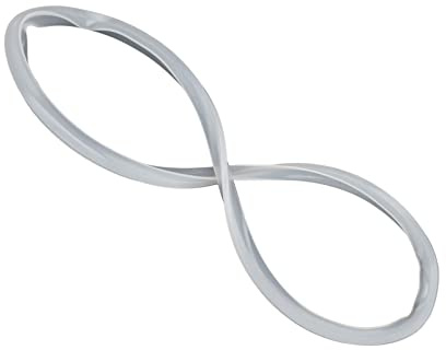 Anillo de Sellado para Olla a Presión, 1 Piezas de Repuesto de Juntas de Silicona, Accesorios de Silicona Transparente para Ollas a Presión para Ollas a Presión (18 cm)