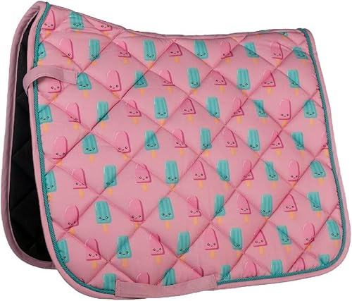 HKM Naples Schabracke, Pink/Aqua, Dressur