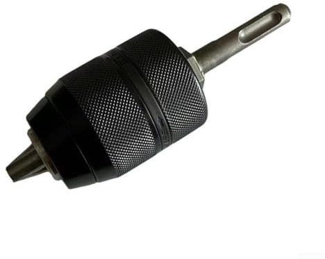 Portabrocas de cambio rápido para vástago SDS Plus de 213 mm, diseñado para conversiones fáciles entre tareas de perforación
