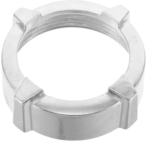 FUNNETOYU Molinillo de carne de acero inoxidable con tuerca de bloqueo, pieza de repuesto para electrodomésticos de cocina para picadoras de carne eléctricas, apto para uso doméstico y máquinas de