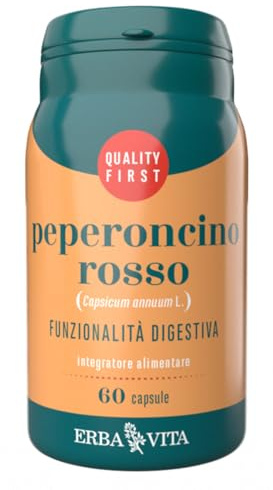 Erba Vita Peperoncino Integratore Digestivo 60 Capsule