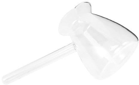 Housoutil Pichet à Lait en Verre Borosilicaté Transparent 650 Ml, Petite Carafe Bec Verseur Anti-brûlure, Récipient Polyvalent pour Mousse de Lait, Café Turc et Thé, Usage Maison Cuisine