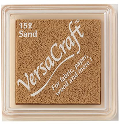 VersaCraft vks-152 Stempel Stoff, kleiner Cube 25 x 25 mm sand