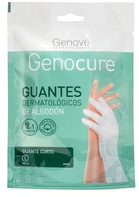 Guante Algodon Dermat Bl Gde Genove