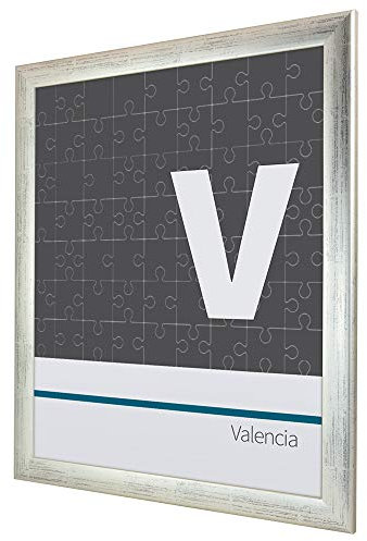 Bilderrahmen für Puzzle ca. 2000-3000 Teile 76X98,5cm Metallglanz