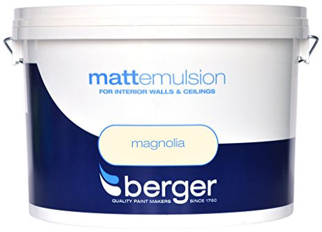 Berger Vinyl Matt 10L Magnolia