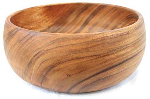 Holzgeschirr Schüssel Rund Akazienholz Verschiedene Größen Holzschale Ritter LARP Mittelalter 25cm