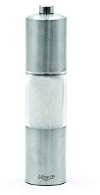 MACINA SALE ACRILICO ACCIAIO SATINATO CM.19 BISETTI.-9530S-