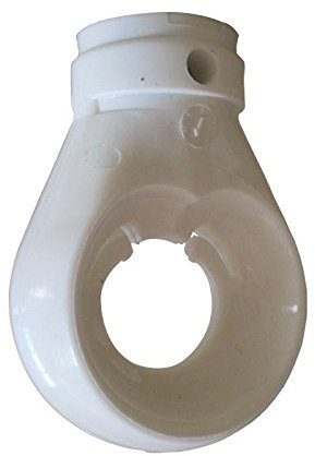 markiso® Markisenkurbel Kugelöse – Ersatz-Öse für Markisengetriebe [Made in Germany] – 10 mm Innensechskant – Robuste Kunststofföse für Kugelhaken & Kugelkopf