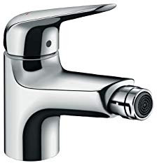 hansgrohe Wasserhahn Novus Bidetarmatur (Auslauf Höhe 70mm mit Zugstangen-Ablauf) Chrom