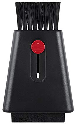 Computer Monitor Keyboard Cleaning Brush, Retractable Bristles Two Heads PC Laptop Screen Wipe Cleaner / Portable Desk Dust Hair Crumb Remover Cleaning Tool Kit for Home Office