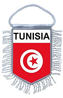 Akachafactory vimpel mini flagga flagga flagga miniflagge Tunisien
