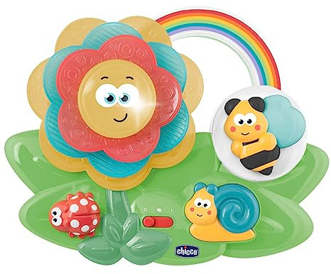 Chicco Fiore Sensoriale Gioco Educativo Elettronico E Impilabile per Bambini, Multicolore