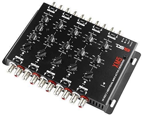 DS18 XM5 Active Crossover 5 Way with Bass Boost…