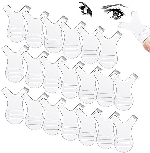Molain Mini Y Shape Eyelash Brush 50 Pieces,Silicone Grafting Eyelash Lift Brush for Lash Perm Eyelash Extension Cleanup Supplies