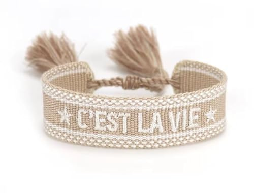 vävt armband, vänskapsarmband, vävband, broderat armband, Läder