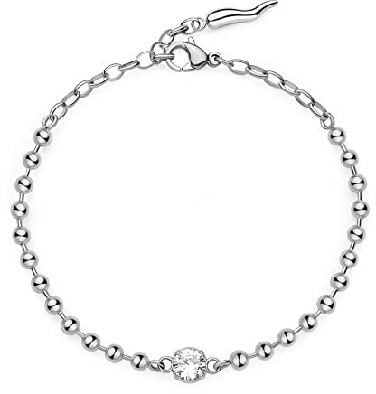 Brosway Bracciale Donna in Acciaio con Simbolo Cornetto | Collezione Desideri - BEI082