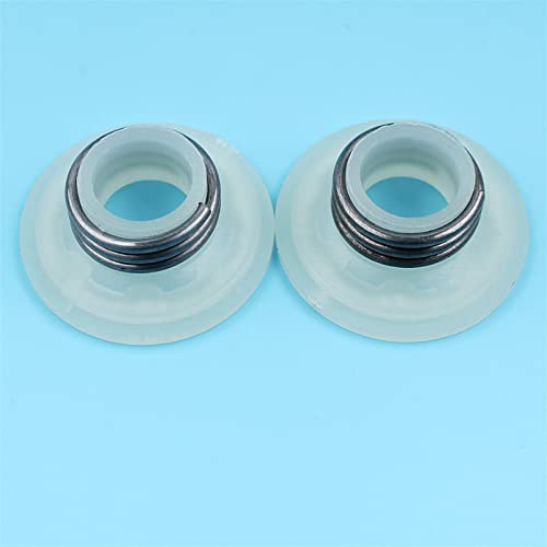 IWBR Ingranaggio a Vite Senza fine pignone Pompa Olio 2 Pezzi Adatto for Jonsered 2141 2145 2150 CS2141 CS2145 CS2150 CS2245 CS2250 CS2245S for Sega a Catena McCulloch CS450