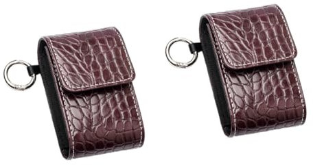 GLEAVI Blutsauerstoff Messgerät Aufbewahrungstasche 2St Tragbare Tasche Schutzbeutel Blutsauerstoff Messgerät Schutzhülle -Tasche Oximeterbeutel Fingerclip Schutztasche