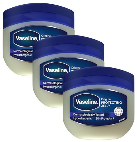 Vaseline Original Pure Petroleum Jelly, 50ml, 100746803 (Pack of 3)