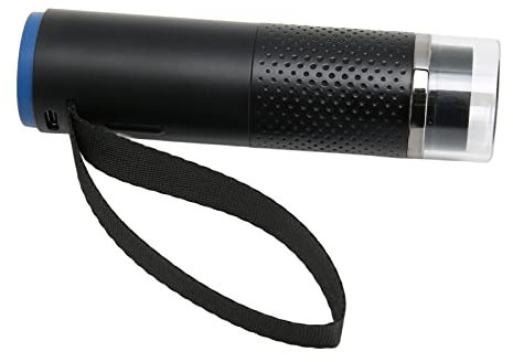 Drahtloses WiFi-Mikroskop, 2 MP, 50-1000-fache Vergrößerung, Tragbares USB-Digitalmikroskop mit Einstellbarem Licht, Unterstützt WiFi für für für, Lanyard-Design (Black)