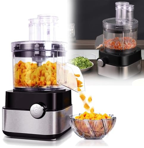 vanenferse Cortador De Verdura con Cuchillas Afiladas, Accesorios Cocina, Cortador De Verduras Multifuncional, Picador De Verduras para Frutas Calabacin Pepinos Cebolla Patatas