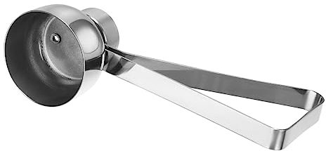 Amosfun Stainless Steel Egg Opener Tool Easy Eggshell Cutter for Kitchen Practical Egg Topper Remover for Everyday Use