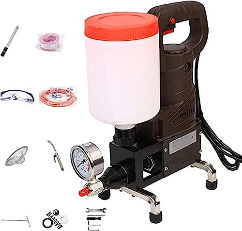 JMOZHCD Caulking Guns Electric Mortar Grouting Machine Cement Filling Grouting Tool, High Pressure Grouting Machine for Tuck Pointing (220v)