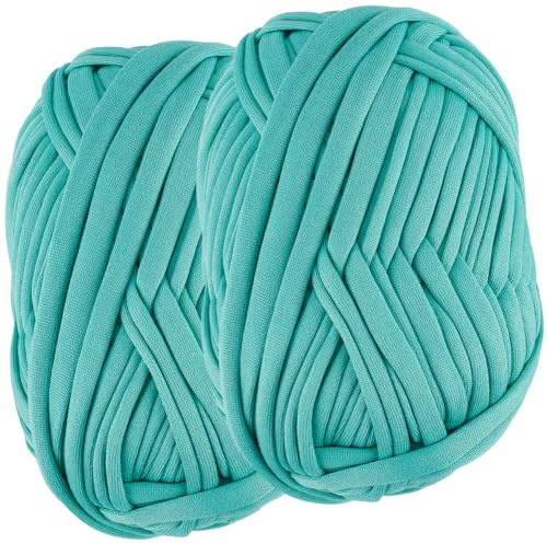 CREATCABIN 2 paquet Ficelle Jardin Souple pour Plantes Attaches pour Tomates Support D'Arbre Ficelle Jardin Extensible pour Grimpantes Légumes Fleurs Fournitures D'Artisanat Bleu 98 pieds 30 m/Rouleau