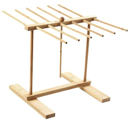 MagiDeal Support de séchage de pâtes, cintre à pâtes en bois, outil de fabrication de pâtes, usage domestique, support de séchage Compact, séchoir à nouilles