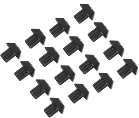 HOLIDYOYO 48pcs Rubber Feet for Range Stove Burner Grate Feet Replacement Compatible Gas Hob Burner Stove Legs Cooktop Grate Rubber for Gas Top Cooktop