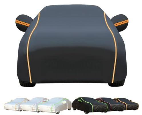 Autoabdeckung Vollgarage für Mini Cabrio R52 R57 2005-2023, Autoplane Wasserdicht, Autoabdeckung Vollgarage mit Regen und Sonnenschutz-R339Ts